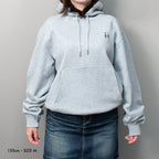 Twins French Terry Pullover hoodie #HEATHER GREY