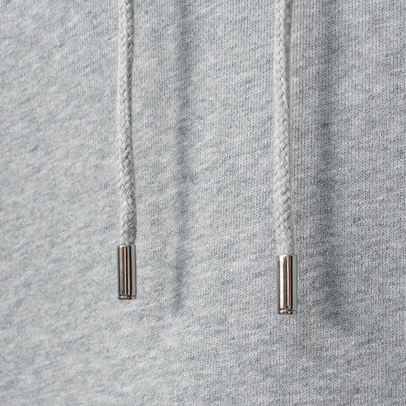 French Terry Pullover Hoodie #HEATHER GREY