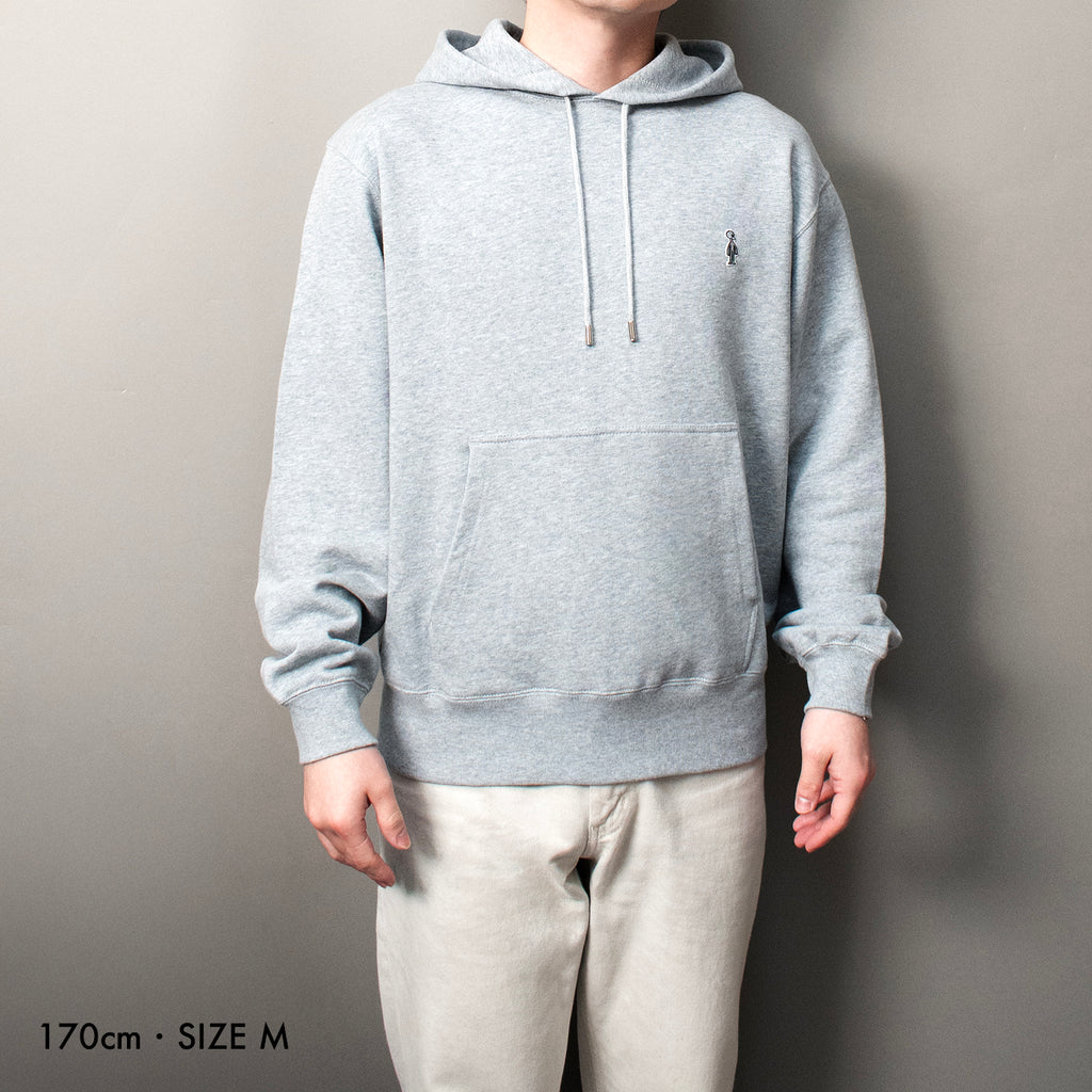 French Terry Pullover hoodie #HEATHER GREY