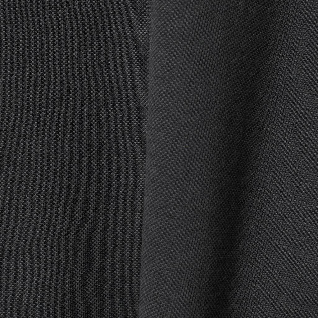 ファインコットン ポロシャツ #BLACK