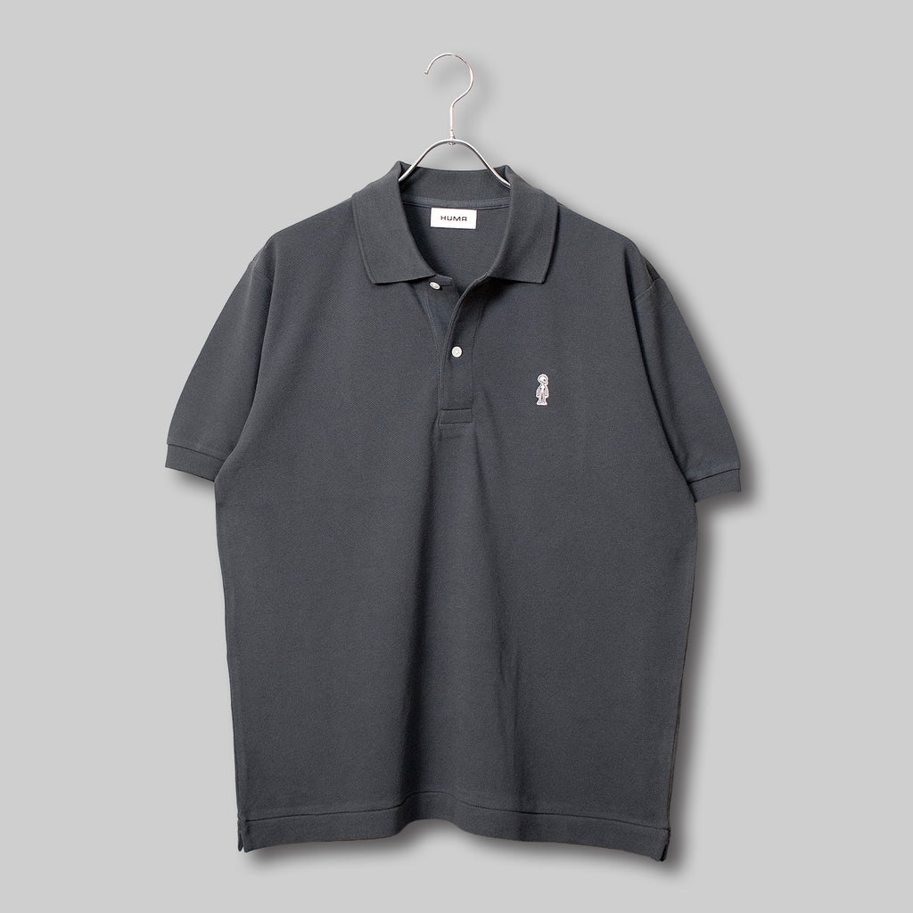 ファインコットン ポロシャツ #GREY