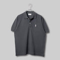 ファインコットン ポロシャツ #GREY
