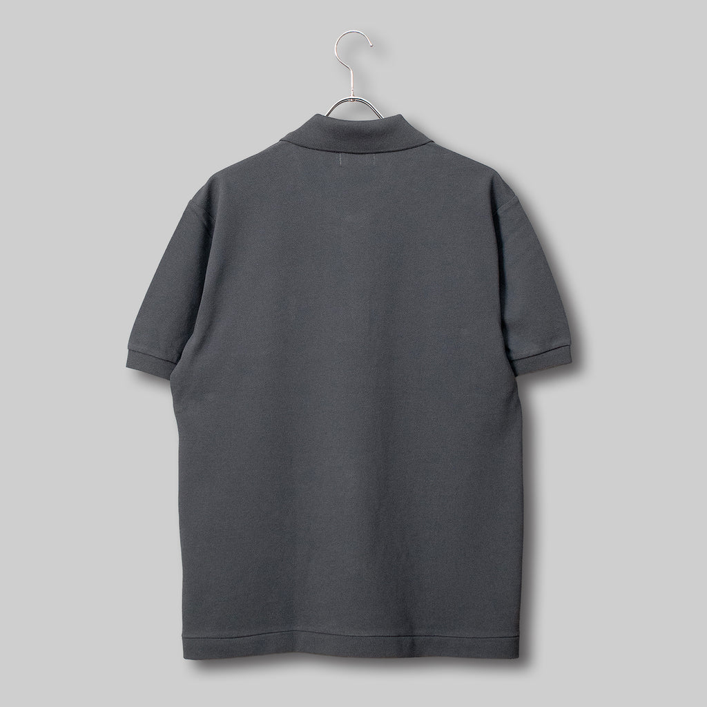 ファインコットン ポロシャツ #GREY
