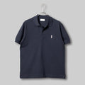 ファインコットン ポロシャツ #NAVY