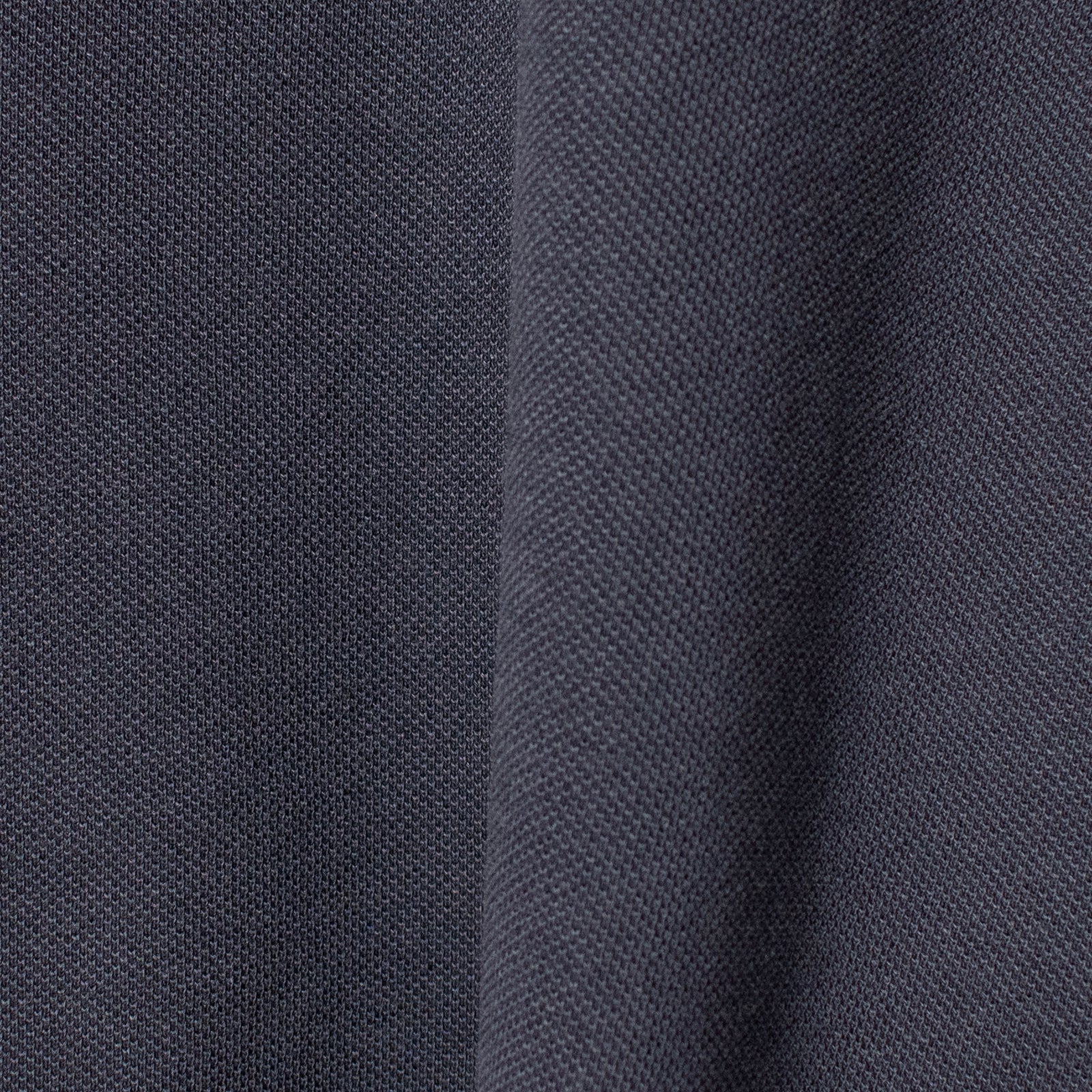 Fine Cotton Polo Shirt #NAVY