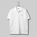 Fine Cotton Polo Shirt #WHITE