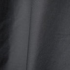 Open Collar Twill Shirt #BLACK