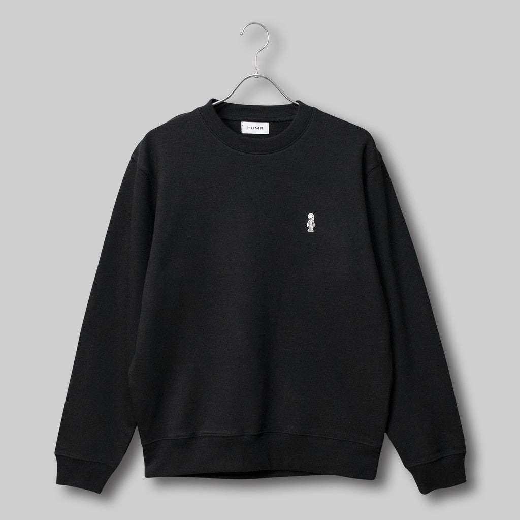 フレンチテリースウェットシャツ #BLACK