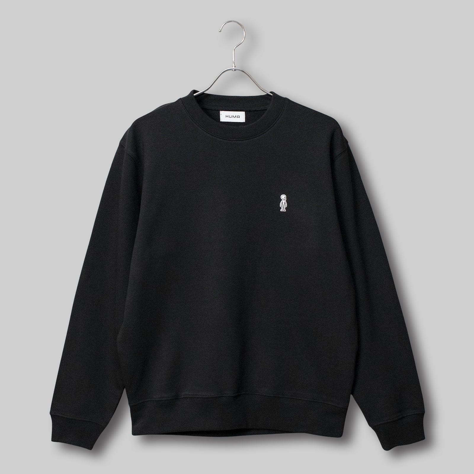 フレンチテリースウェットシャツ #BLACK