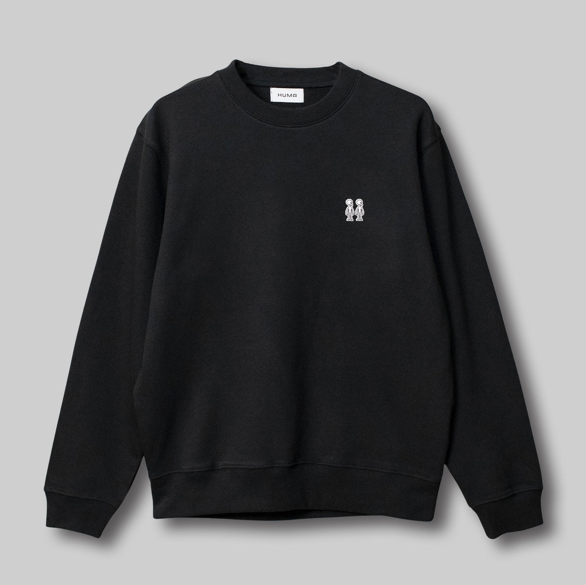 ツインズ フレンチテリースウェットシャツ #BLACK