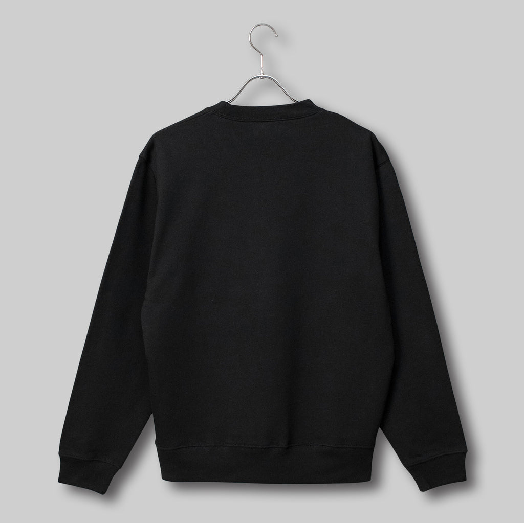 フレンチテリースウェットシャツ #BLACK