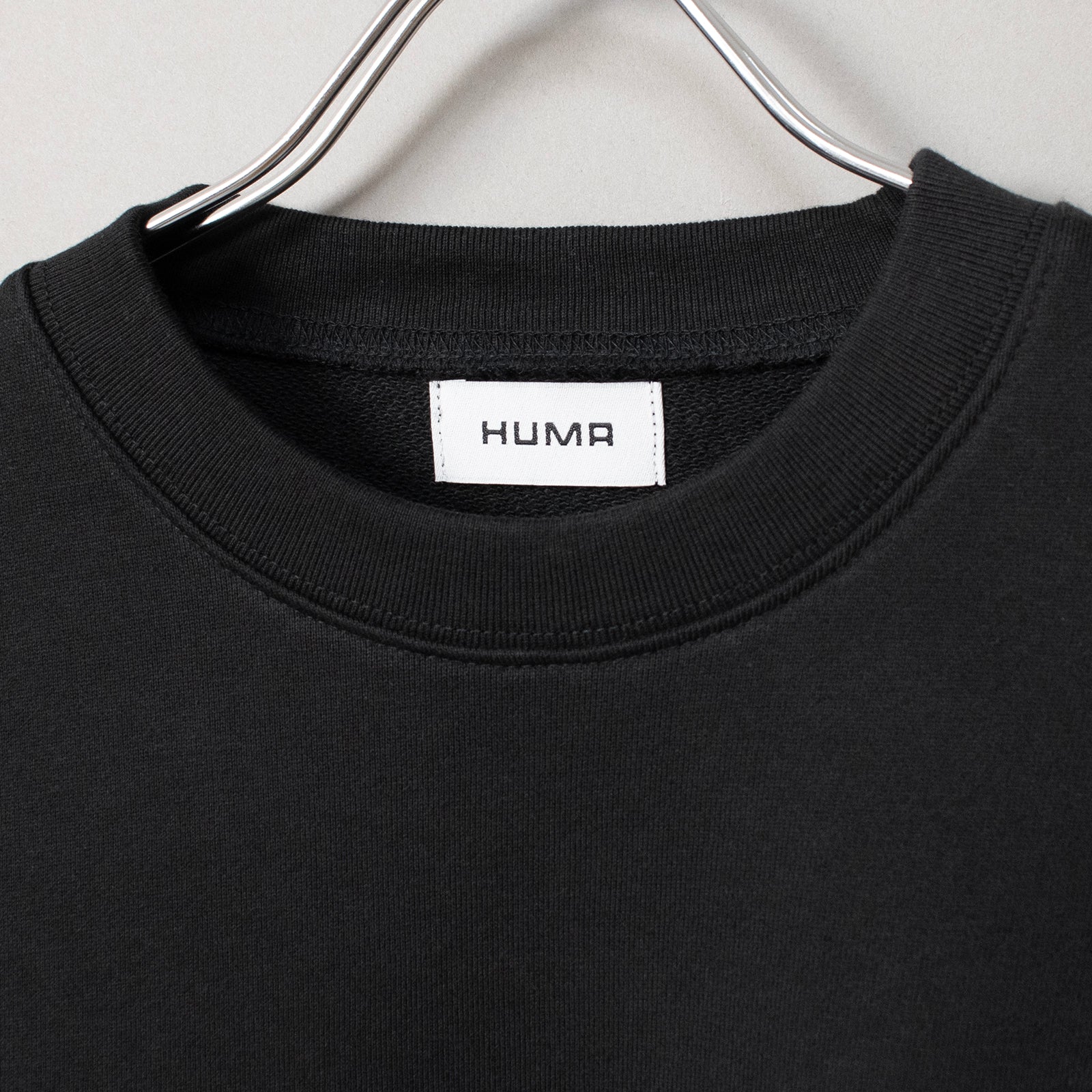 フレンチテリースウェットシャツ #BLACK