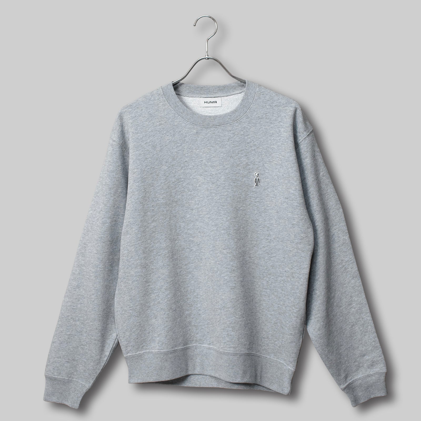フレンチテリースウェットシャツ #HEATHER GREY