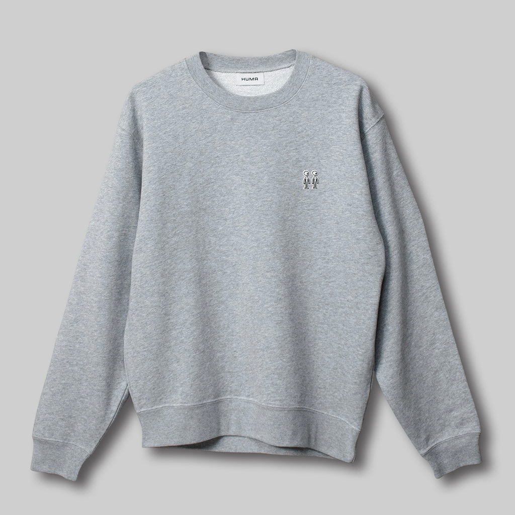 ツインズ フレンチテリースウェットシャツ #HEATHER GREY