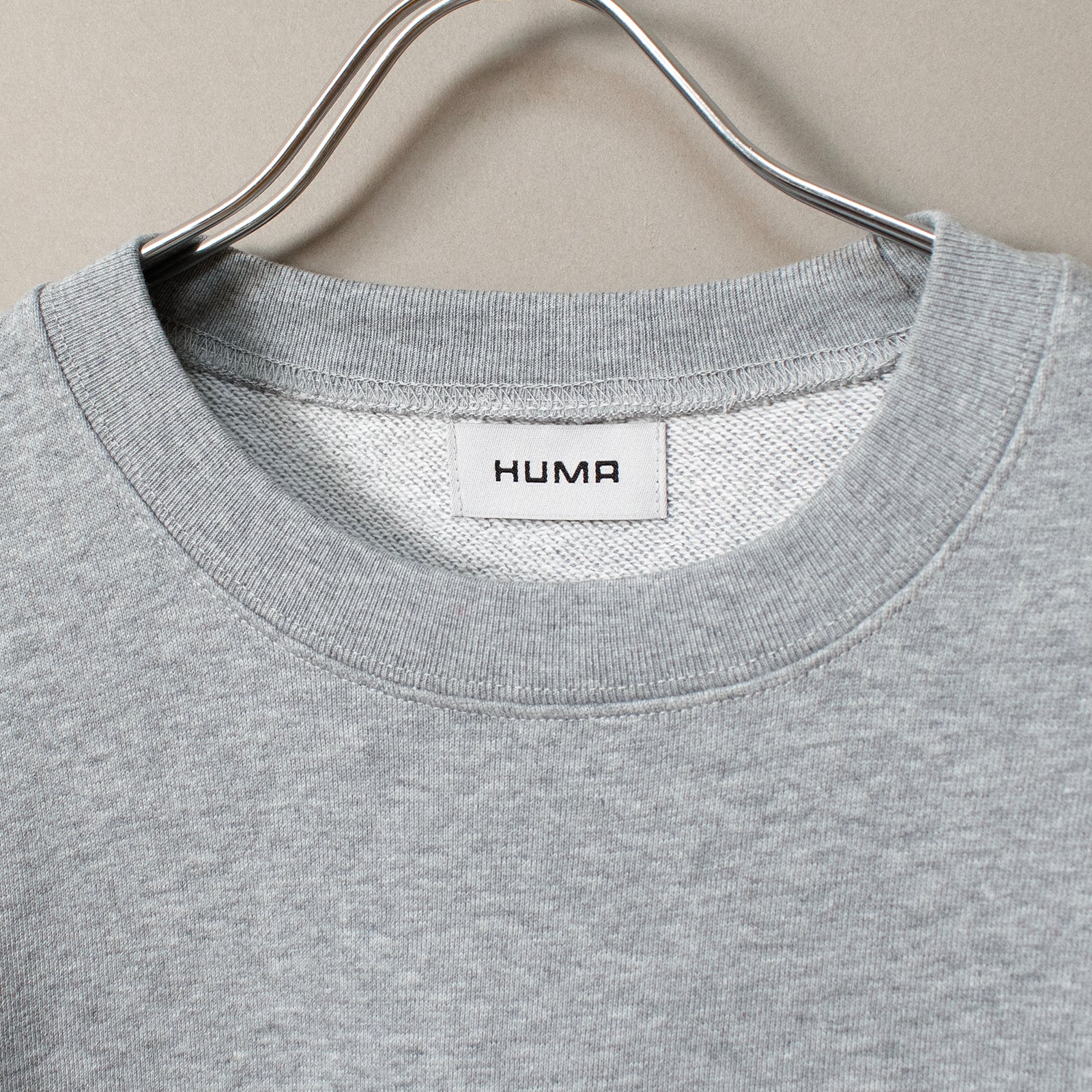 フレンチテリースウェットシャツ #HEATHER GREY