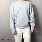 フレンチテリースウェットシャツ #HEATHER GREY