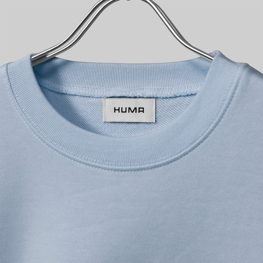 フレンチテリースウェットシャツ #LIGHT BLUE