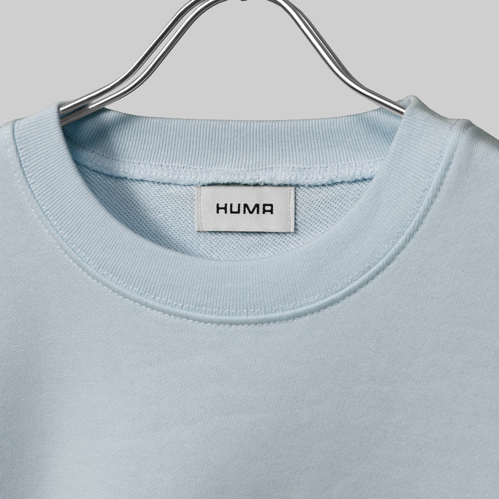 French Terry Sweatshirt #LIGHT BLUE