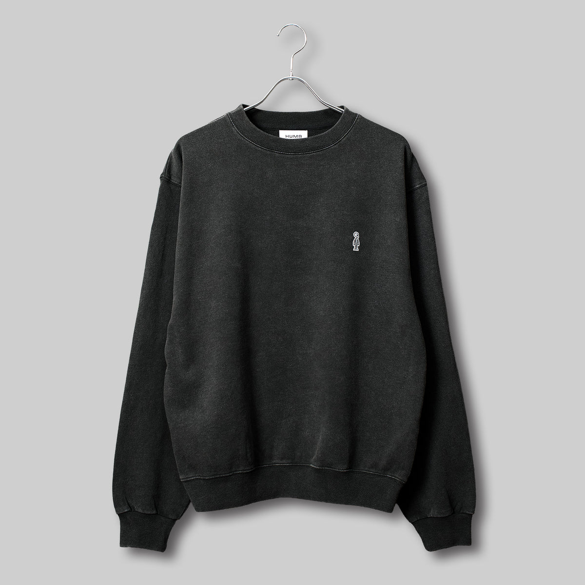 フェード スウェットシャツ #BLACK