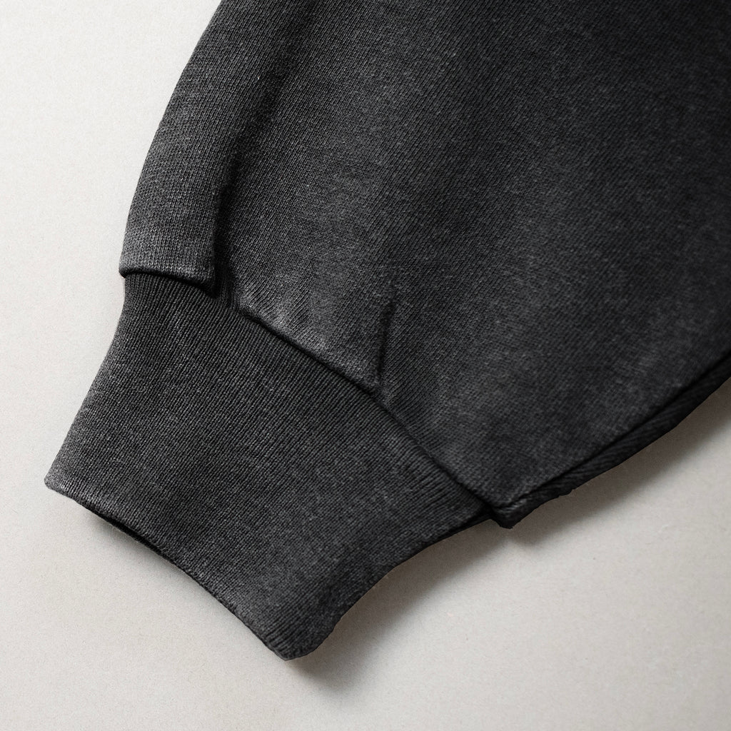 フェード スウェットシャツ #BLACK