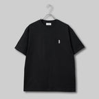 Fine Cotton Outer T-Shirt #BLACK