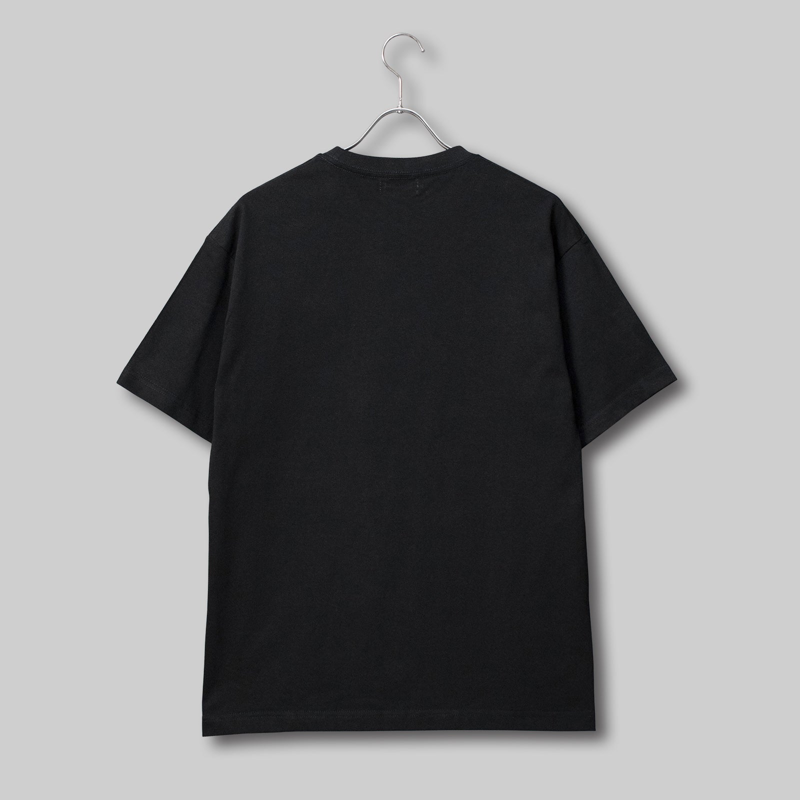 ファインコットン アウターTシャツ #BLACK