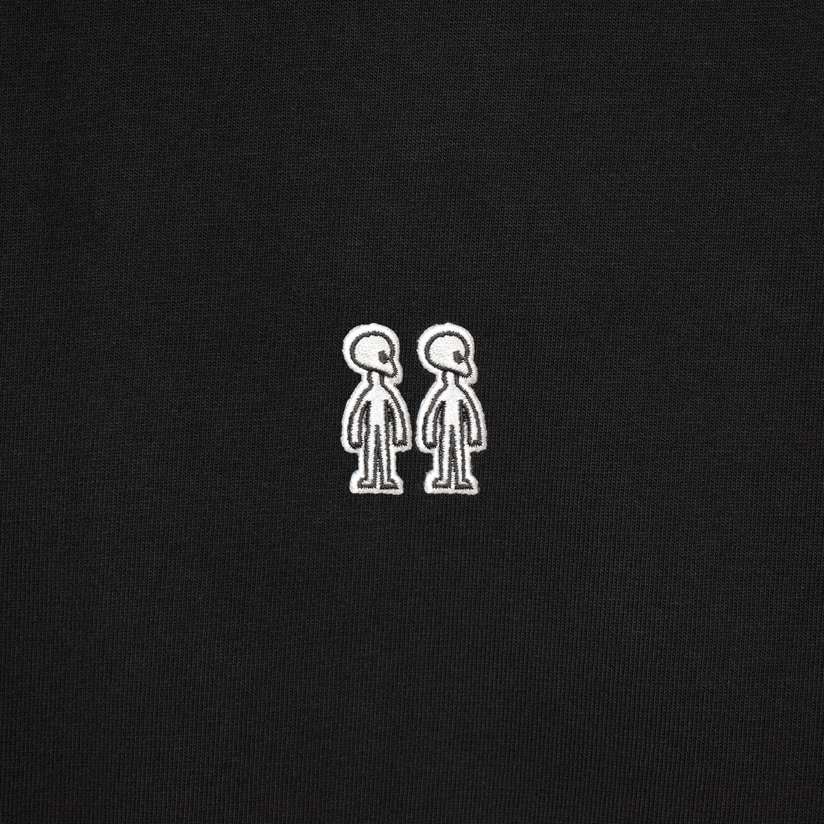 ツインズ ファインコットン アウターTシャツ #BLACK