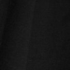 Fine Cotton Outer T-Shirt #BLACK