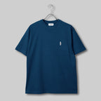 Fine Cotton Outer T-Shirt #PLANET BLUE *Limited Summer Edition