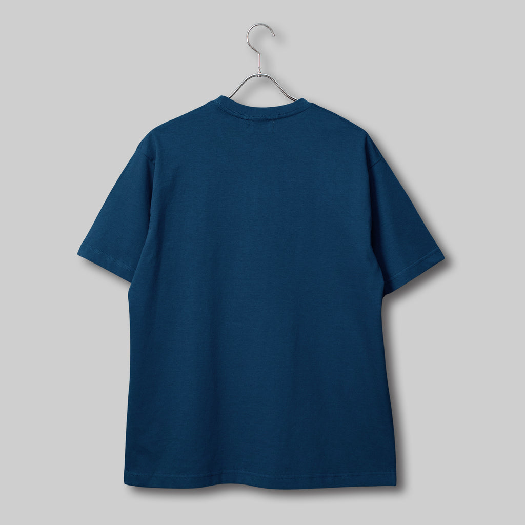 Fine Cotton Outer T-Shirt #PLANET BLUE *Limited Summer Edition
