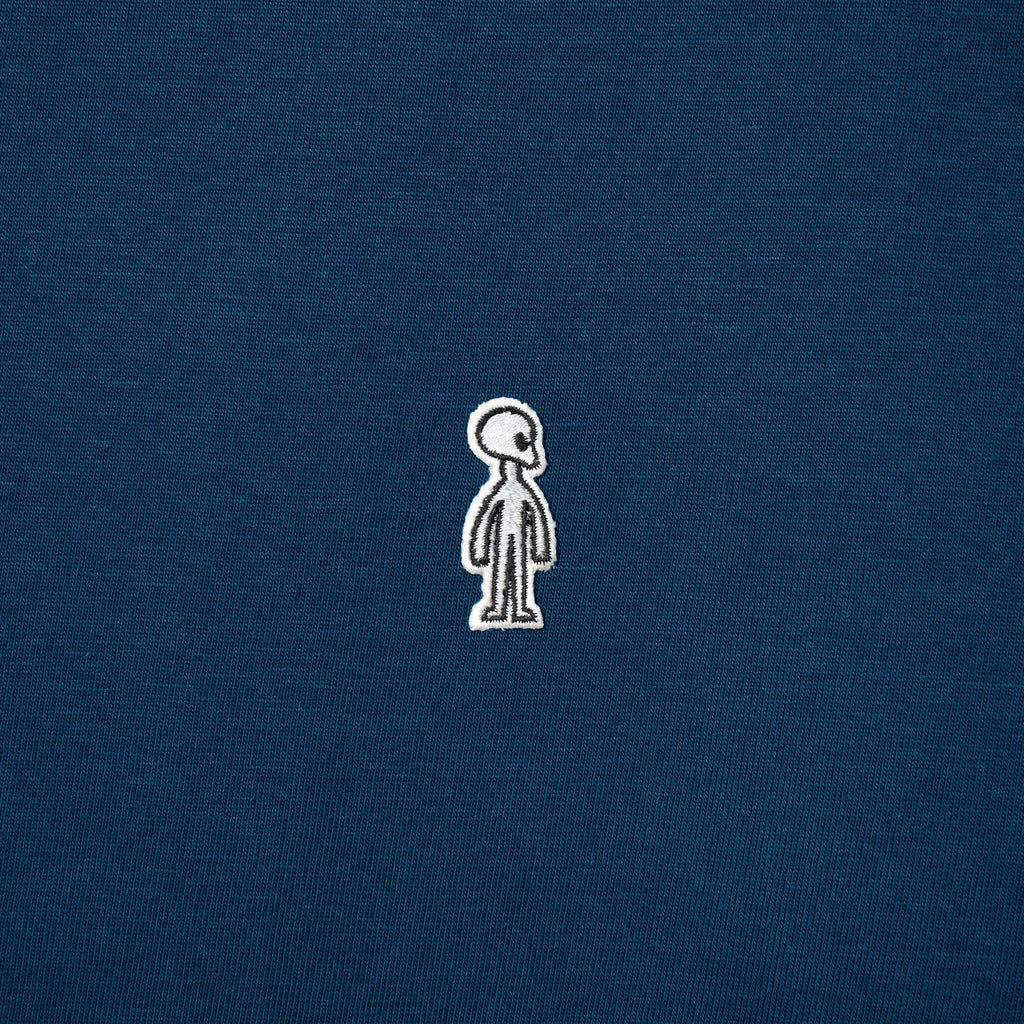 Fine Cotton Outer T-Shirt #PLANET BLUE *Limited Summer Edition