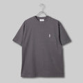 Fine Cotton Outer T-Shirt #CHARCOAL