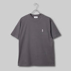 Fine Cotton Outer T-Shirt #CHARCOAL