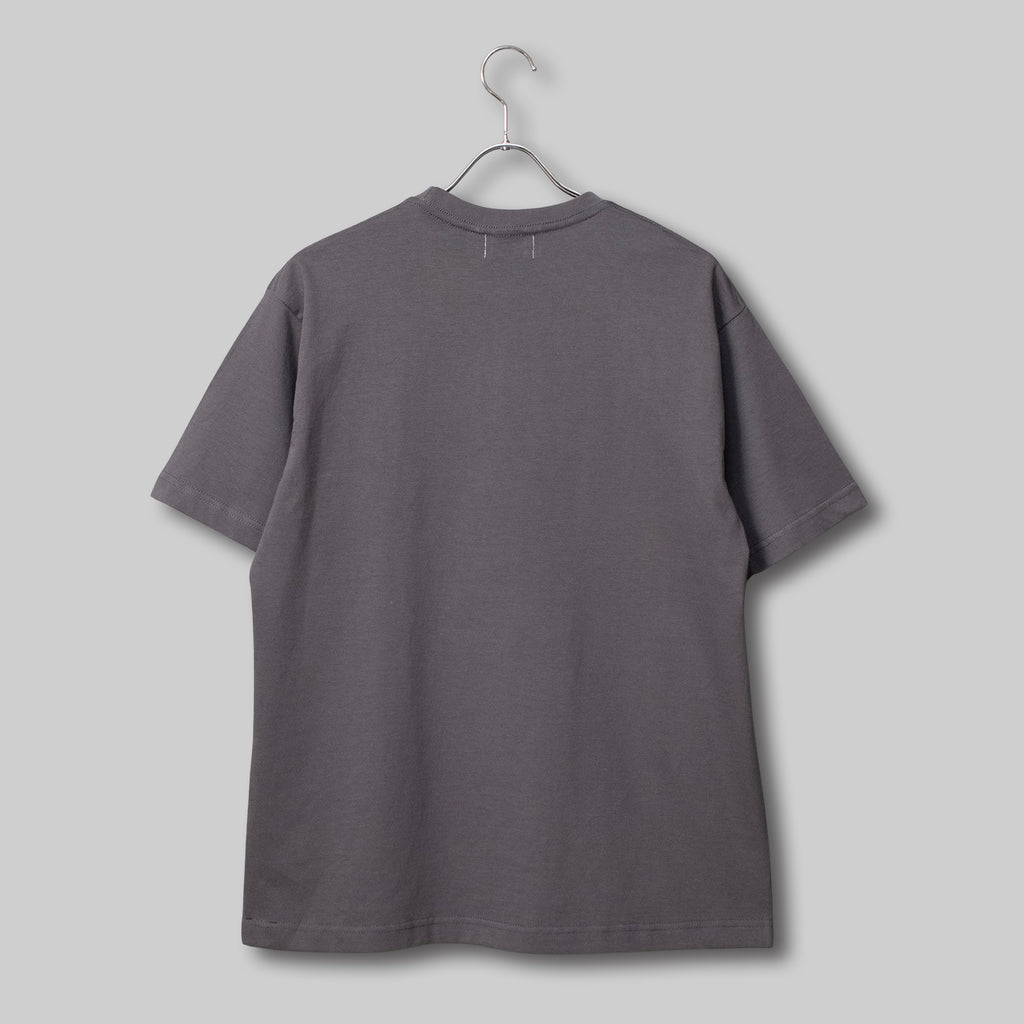 Fine Cotton Outer T-Shirt #CHARCOAL