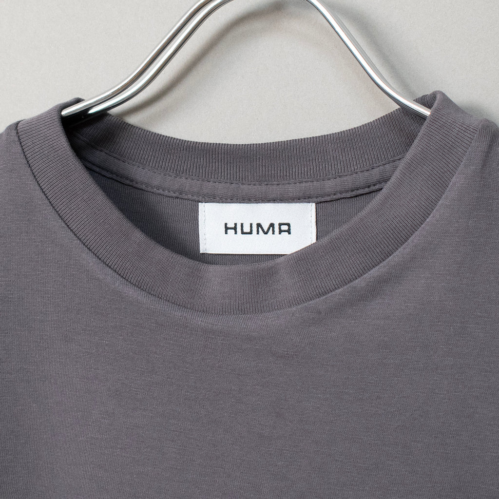 Fine Cotton Outer T-Shirt #CHARCOAL