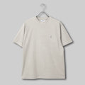 Fine Cotton Outer T-Shirt #GREIGE
