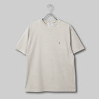Fine Cotton Outer T-Shirt #GREIGE
