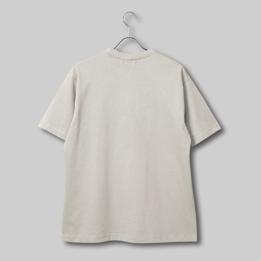 Fine Cotton Outer T-Shirt #GREIGE