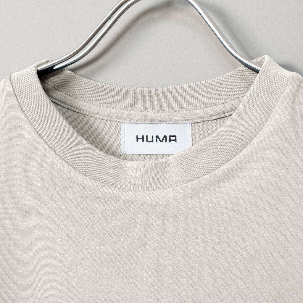 Fine Cotton Outer T-Shirt #GREIGE