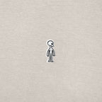 Fine Cotton Outer T-Shirt #GREIGE