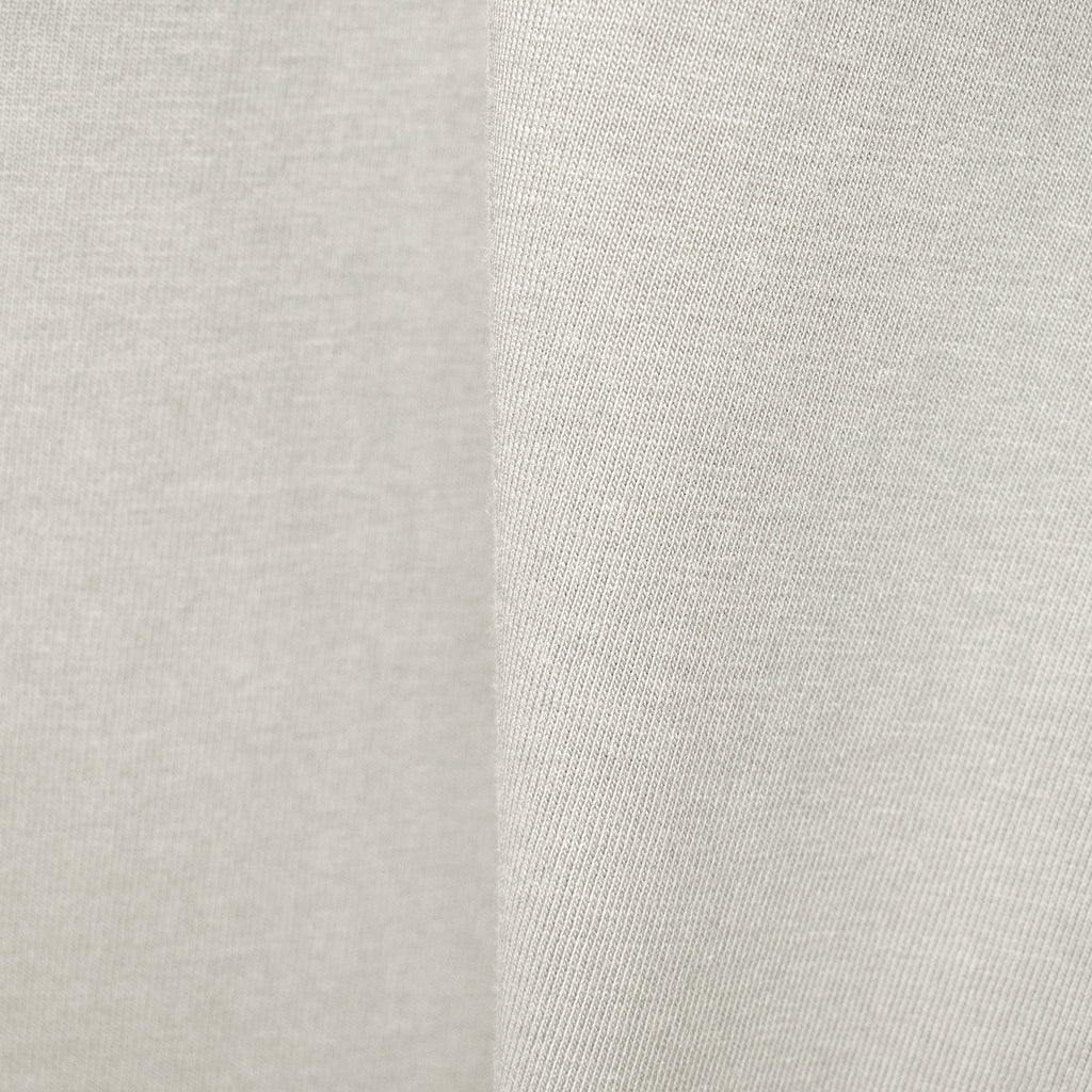 Fine Cotton Outer T-Shirt #GREIGE