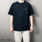 Fine Cotton Outer T-Shirt #BROWN