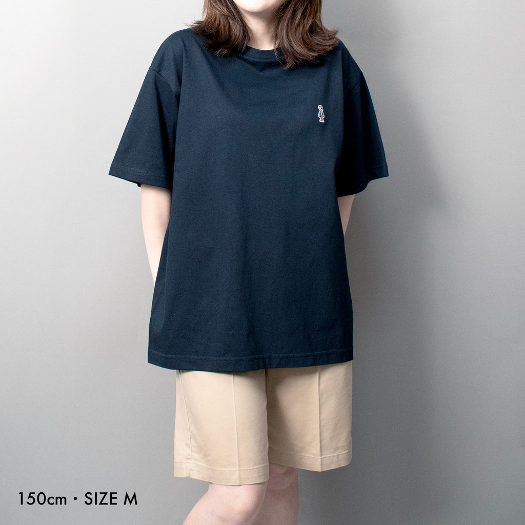 Fine Cotton Outer T-Shirt #GREIGE