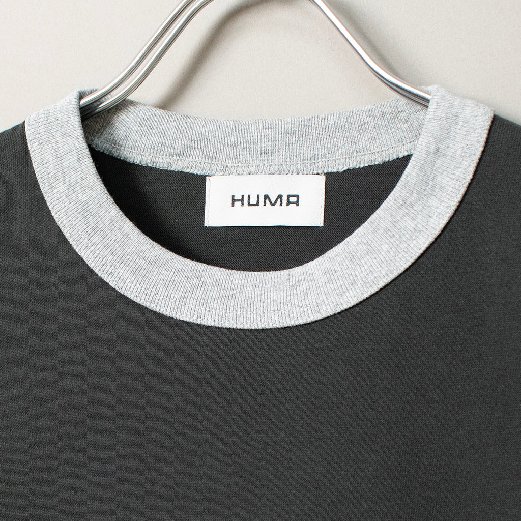 リンガーTシャツ #GREY