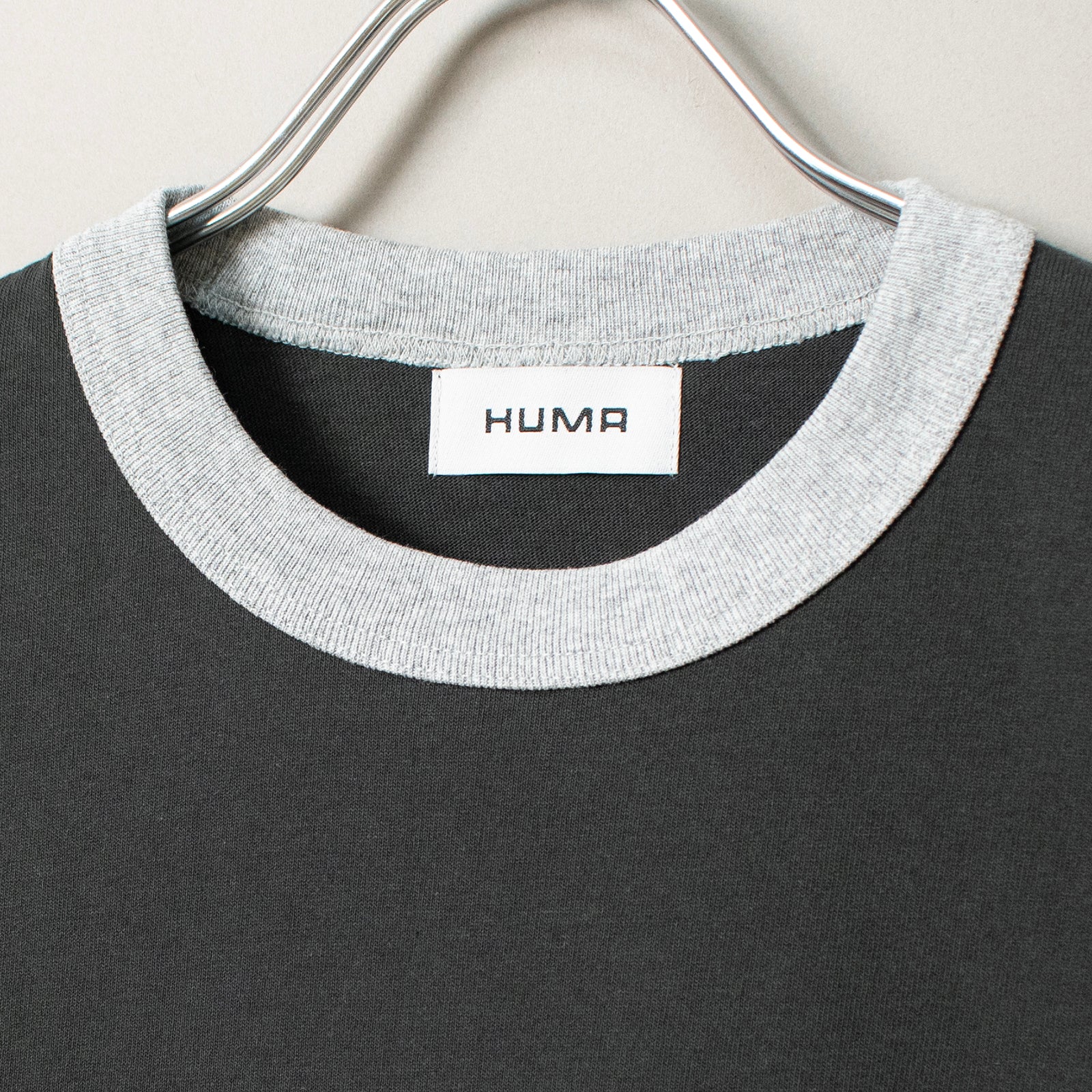 リンガーTシャツ #GREY