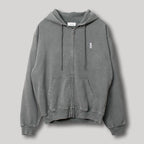 Fade Zip Hoodie #GREY