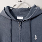 Fade Zip Hoodie #NAVY