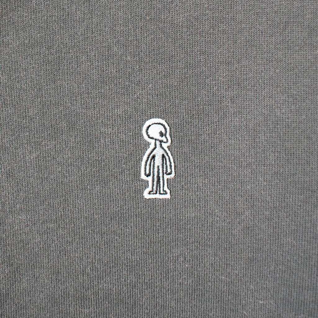 Fade Zip Hoodie #GREY