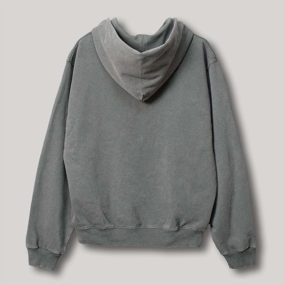 フェード ジップパーカー #GREY