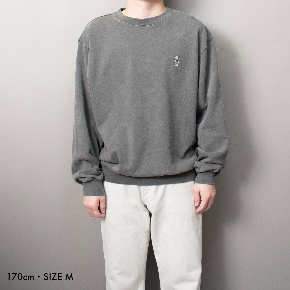 フェード スウェットシャツ #GREY